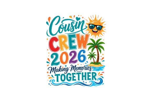 Download Cousin Crew 2026 Family Trip SVG - Family Collection